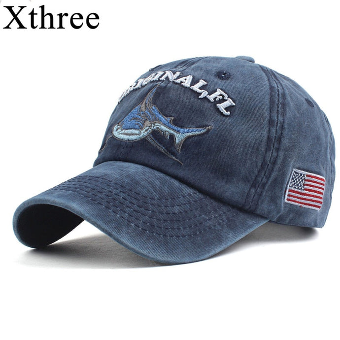 Xthree shark cap