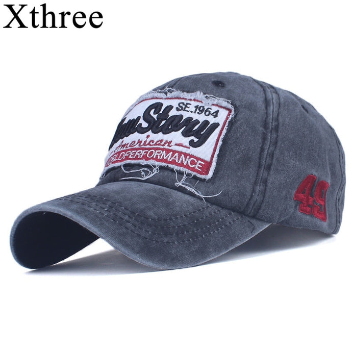 Xthree cotton cap