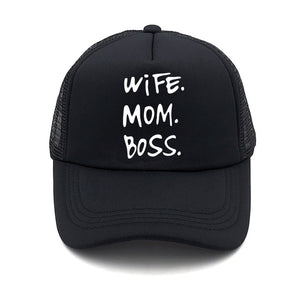 WIFE MOM BOSS CAP