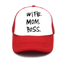 Load image into Gallery viewer, WIFE MOM BOSS CAP
