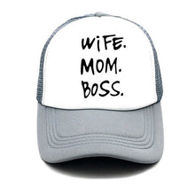 Load image into Gallery viewer, WIFE MOM BOSS CAP
