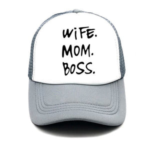 WIFE MOM BOSS CAP