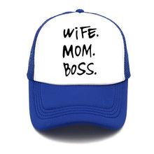 Load image into Gallery viewer, WIFE MOM BOSS CAP