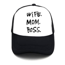 Load image into Gallery viewer, WIFE MOM BOSS CAP
