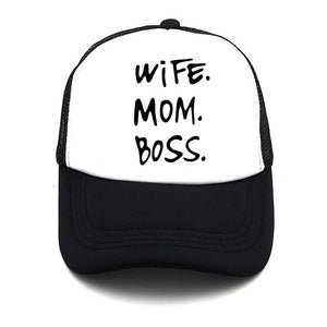 WIFE MOM BOSS CAP