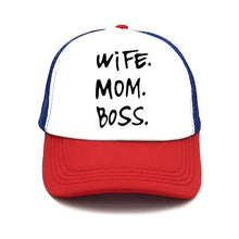 Load image into Gallery viewer, WIFE MOM BOSS CAP