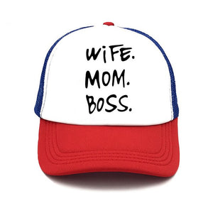WIFE MOM BOSS CAP